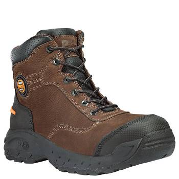 Timberland Férfi PRO Endurance 6" TiTAN XL Safety Toe Munkavédelmi Bakancs Barna